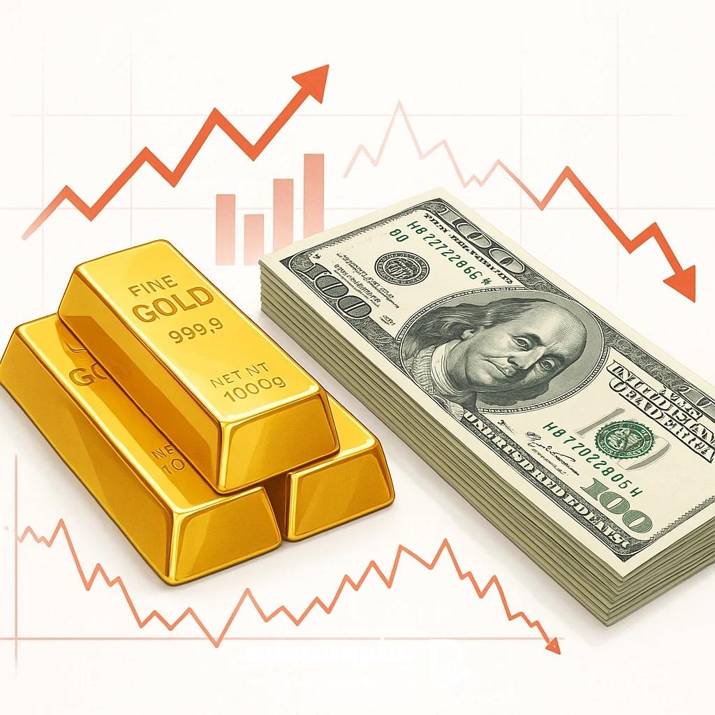 تحلیل جامع طلا و دلار تاریخ ۱۰ آبان